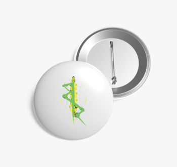 Cyberpunk art kitűző