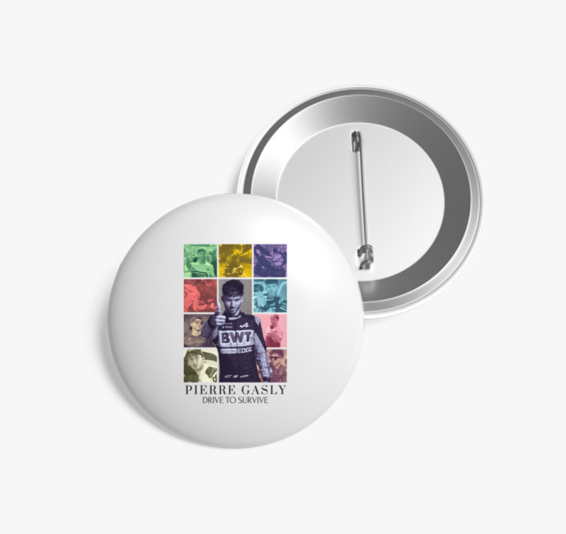 Pierre Gasly F1 kitűző