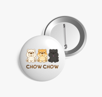 Chow Chow kitűző
