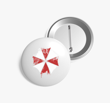 Umbrella corp kitűző