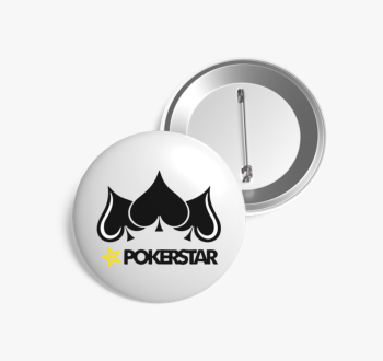 Pokerstar kitűző
