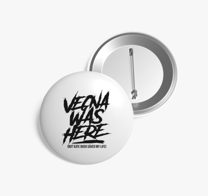 Vecna was here kitűző