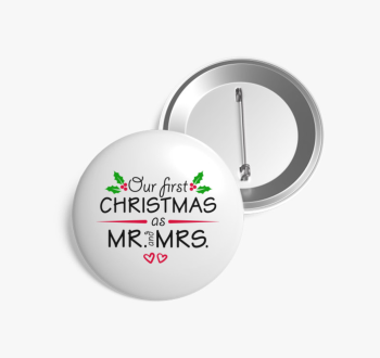 Xmas married kitűző