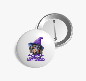 Hallowiener kitűző