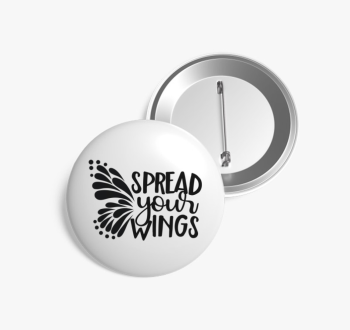 Spread wings kitűző
