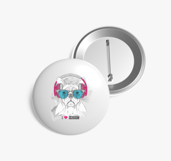 Frenchie music kitűz