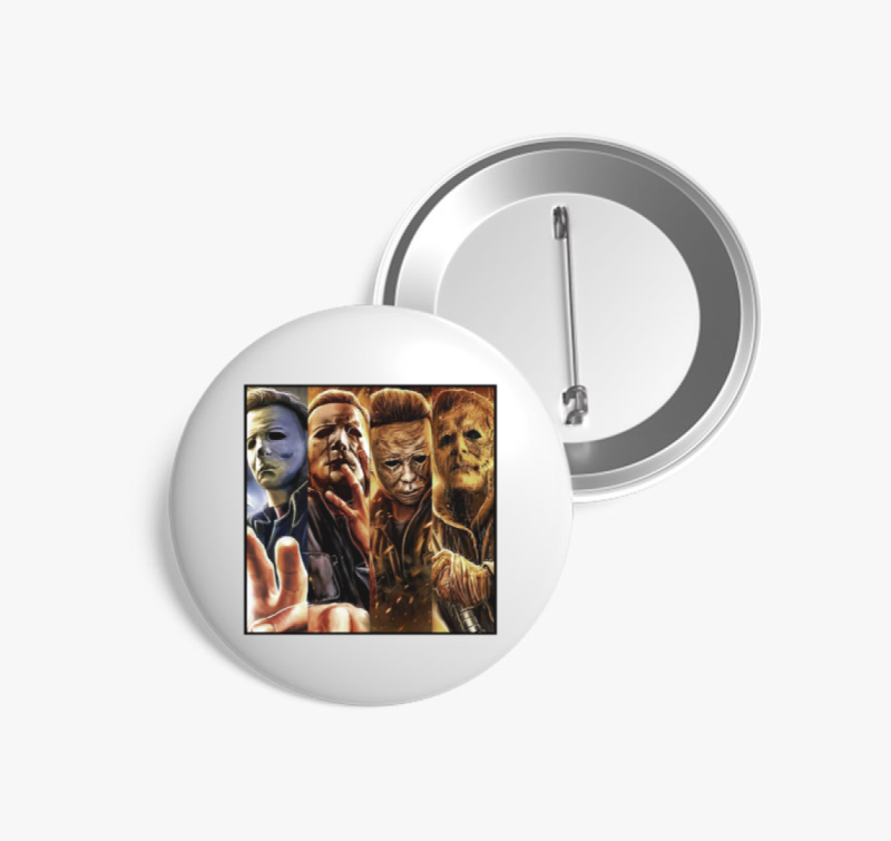  Michael Myers maszk kitűző