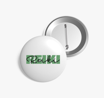 Reiki zöld kitűző
