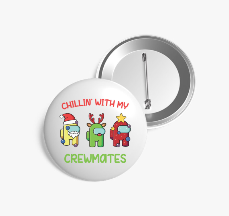 Among us karácsony kitűző