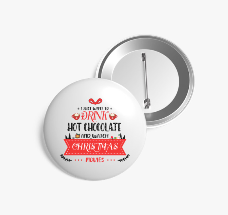 Xmas movies kitűző