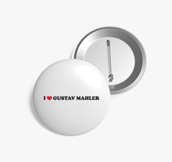 Mahler love kitűző