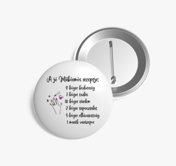 A jó Műkörmös kitűző