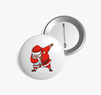 DAB mikulás kitűző