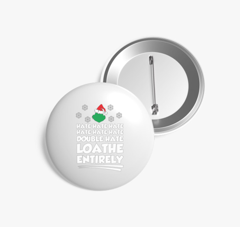 Grincs Karácsonyi kitűző