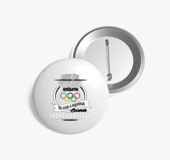 Sportszervező kitűző