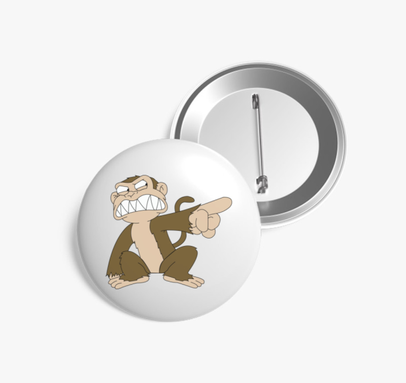 Family Guy - Gonosz majom kitűző