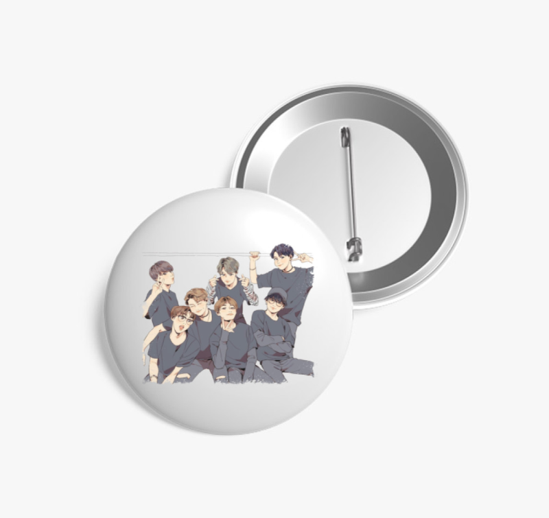 BTS art 2.0 kitűző