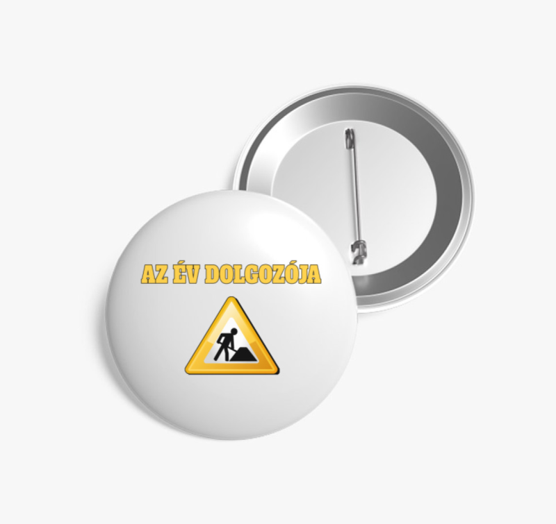 Az Év dolgozója kitűző - Ideális a főnöknek, vagy alkalmazottaknak
