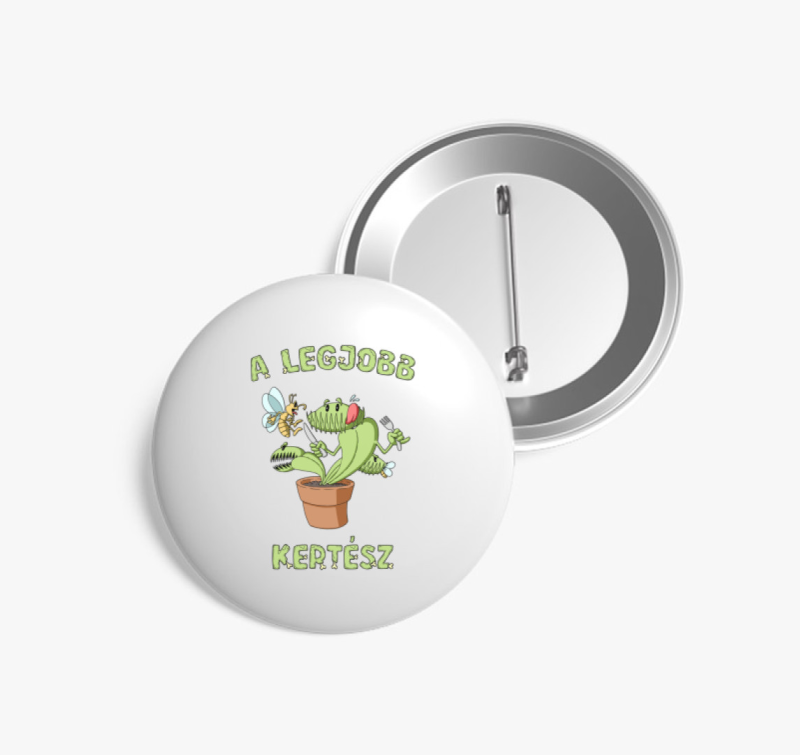 Legjobb kertész kitűző