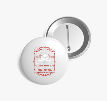 Csontváz Jack kitűző