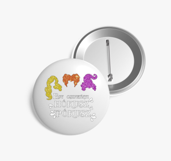 Hókusz-Pókusz kitűző