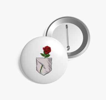 Rózsás zsebmintás ki