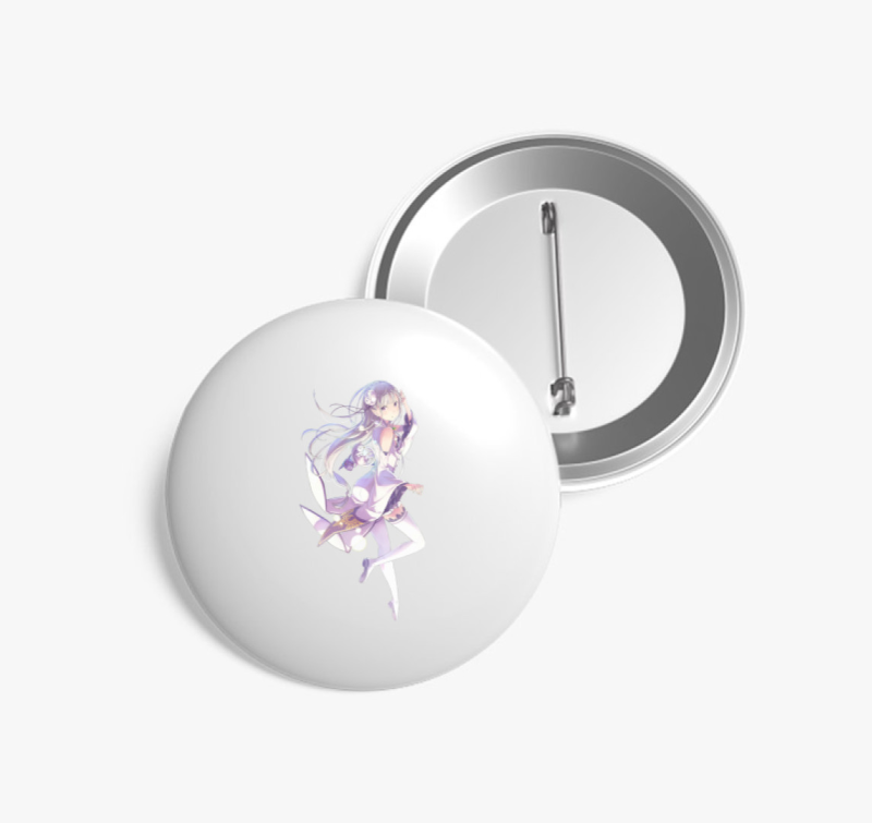 Re Zero Emilia kitűző