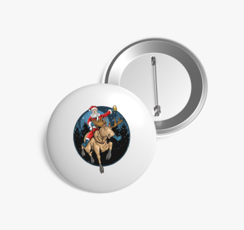 Menő Mikulás kitűző 