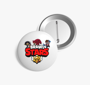 Brawl stars kitűző