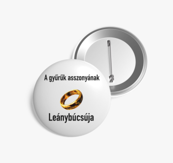 Gyűrűk ura leánybúcs...