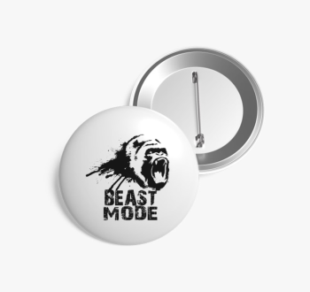Beast Mode kitűző