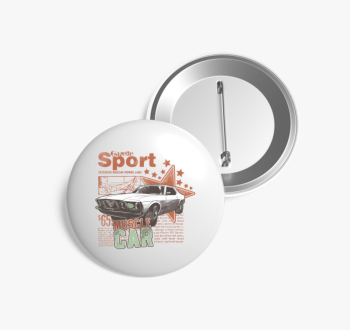 Retro izomautós kitű