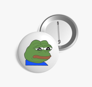 Pepe a Béka kitűző