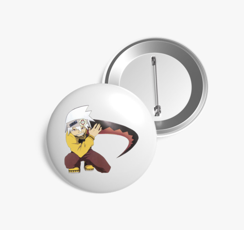 Soul Eater Evans kitűző