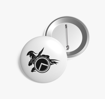 Spártai harcos kitűz