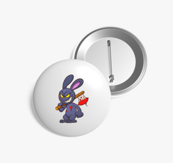 Baltás nyuszika kitű