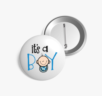 Kisfiam lesz kitűző