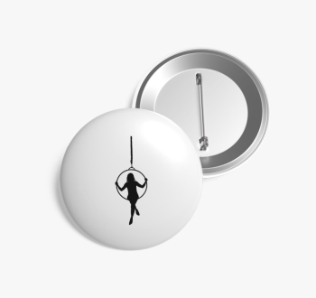 Légtornász kitűző