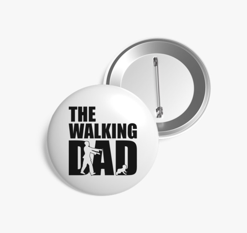 Walking Dad 2- kitűző