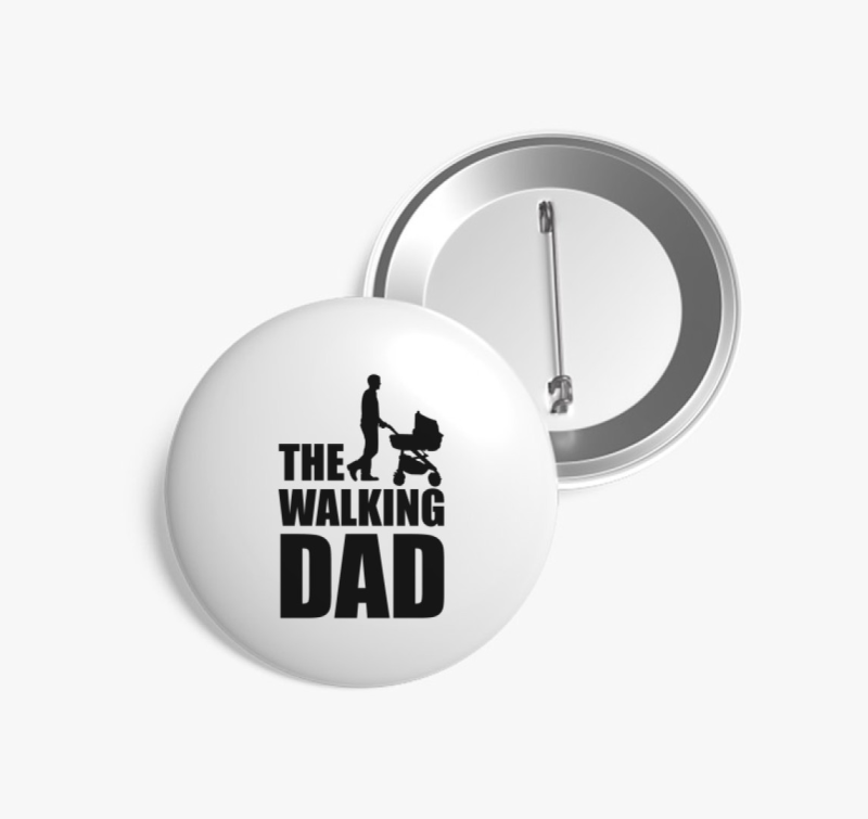 Walking DAD kitűző