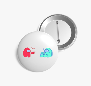 Among Us sus 2 kitűz