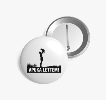 Apuka lettem kitűző