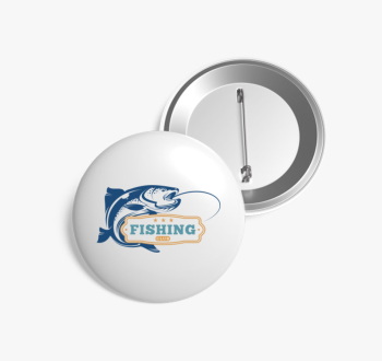 Horgász klub kitűző ...