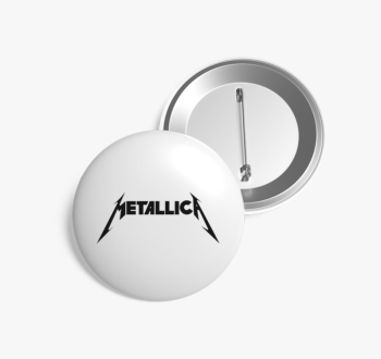 Metallica kitűző