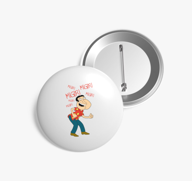 Family Guy Quagmire kitűző