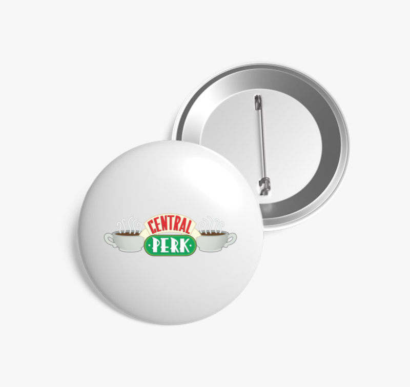 Central Perk kitűző