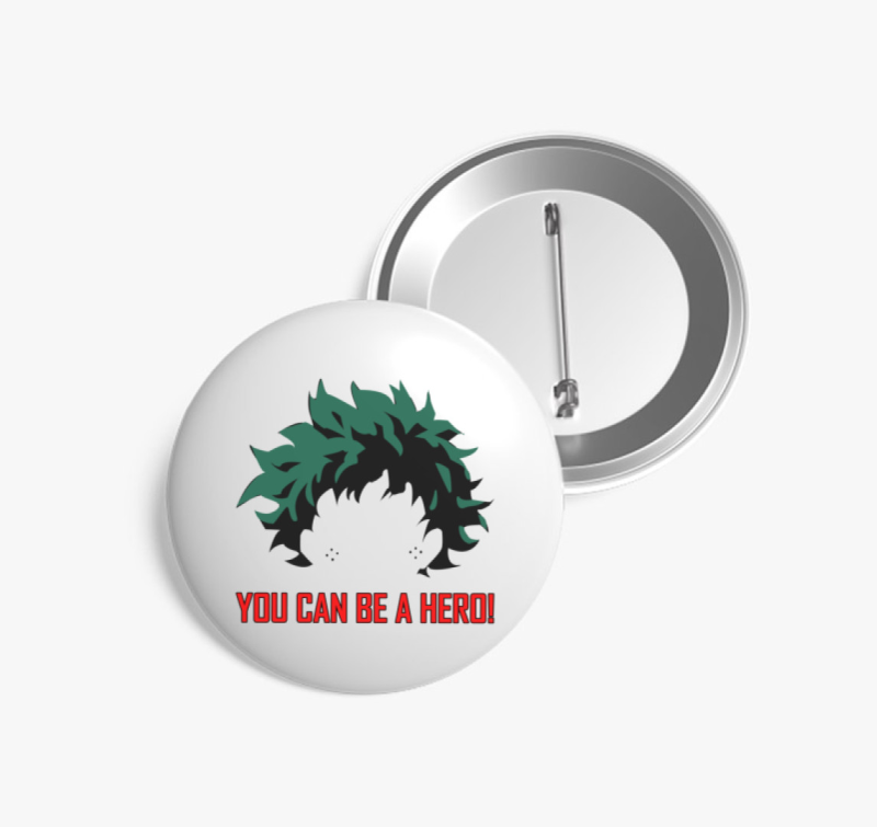 Hero Academy - you can be a hero kitűző