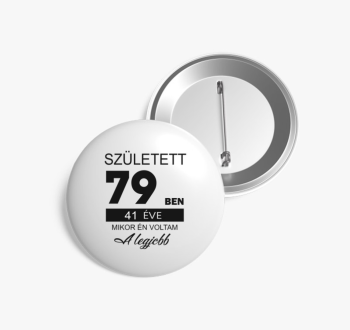 Szülinapos kitűző me...