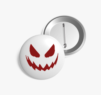 Halloween smile kitű