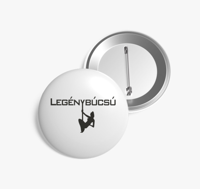 Legénybúcsú party kitűző